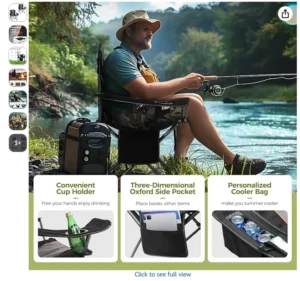 ALPHA CAMP Camping Chair Review