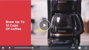 black & decker 12 cup coffee maker