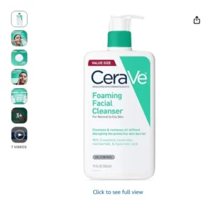 CeraVe Foaming Facial Cleanser