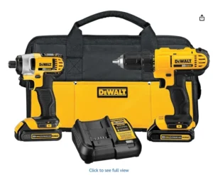 DEWALT 20V MAX Cordless Drill Driver Kit