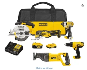 DEWALT 5-Tool Combo Kit