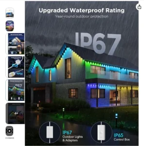 Govee Permanent Outdoor Lights Pro 150ft